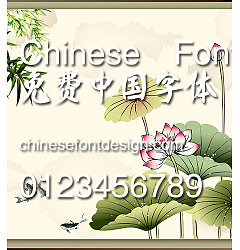 Permalink to Han shao jie Handan Chinese font