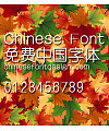 Han yi Xi zhong yuan Font-Simplified Chinese