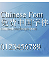Jin qiao Song ti Font-Simplified Chinese