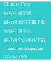 Jiu zi Xing ming Font-Simplified Chinese-Traditional Chinese