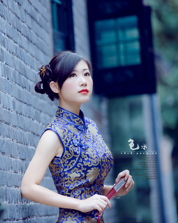 Chinese very pure girl's photos(19)-The qing dynasty girl