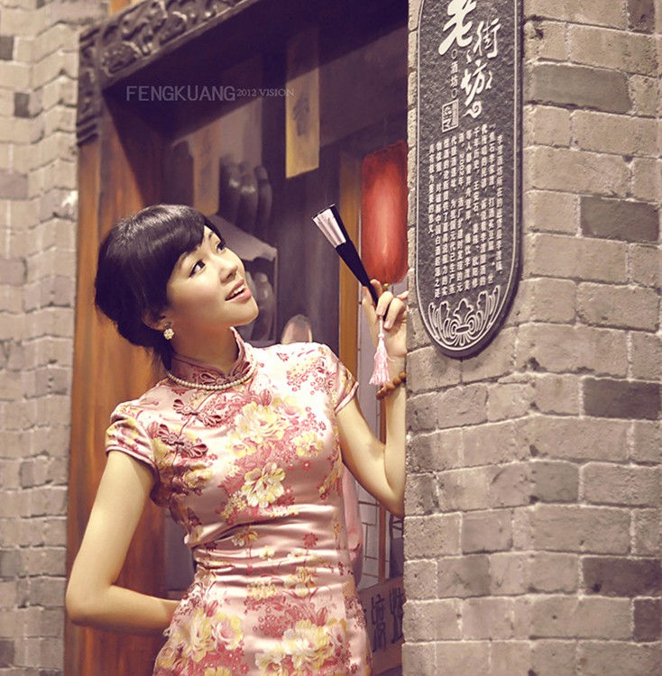 Chinese very pure girl’s photos(26)-The old street  