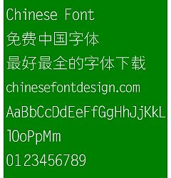 Permalink to Mini You xian ti Font-Simplified Chinese