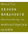 Sun yun he Kai ti Font-Simplified Chinese
