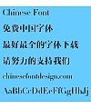 Zao zi Gong fang Shang ya ti Font-Simplified Chinese