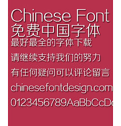 Permalink to Fang Zheng zheng xian Hei zi ti Font-Simplified Chinese