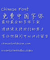 Fang zheng Jing lei xu Font-Simplified Chinese