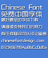 Fashion Zhong hei Font-Simplified Chinese