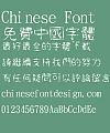 Jin Mei The umbrella Font-Traditional Chinese