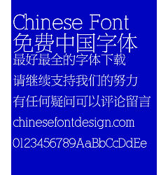 Permalink to Mini New bao song Font-Simplified Chinese