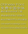 Mini Tie jin Li shu Font-Simplified Chinese