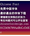 Han ding Da hei Font-Simplified Chinese