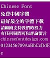 Han ding Te song Font – Traditional Chinese