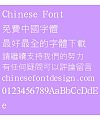 Han ding Xi hei Font – Traditional Chinese