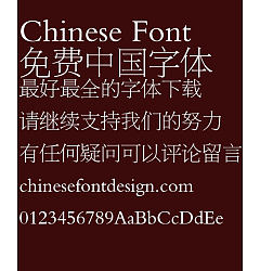 Permalink to Fang zheng Bao song Font-Simplified Chinese