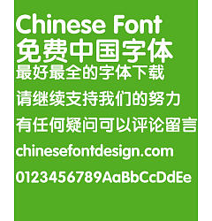 Permalink to Fang zheng Cu yuan Font-Simplified Chinese