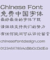 Fang zheng Li bian Font-Simplified Chinese