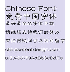Permalink to Fang zheng Li bian Font-Simplified Chinese