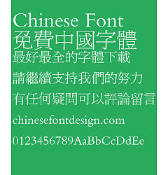 Permalink to Fang zheng New xiu li Font-Traditional Chinese