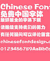 Fang zheng Pang wa Font-Simplified Chinese