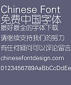 Fang zheng Xi yuan Font-Simplified Chinese