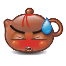 Cartoon version of the teapot-Emoji free download(Emoticon Gifs) – Free ...