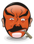 Chinese Peking Opera Masks emoticon(Emoji free download)