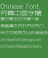 Fang zheng Xi tan hei Font-Traditional Chinese