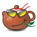 Cartoon version of the teapot-Emoji free download(Emoticon Gifs) – Free ...
