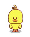Cartoon chicken-Emoji free download(Emoticon Gifs)