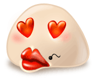 Lovely steamed bread-Emoji free download(Emoticon Gif)