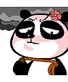 Cartoon panda Emoticon-Emoji free download(Emoticon Gifs)