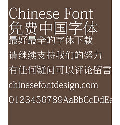 Permalink to xiao zhong ming Chao jiu Font – Simplified Chinese