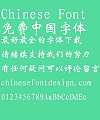 Great Wall New Wei bei ti Font-Simplified Chinese