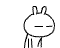 The rabbit Emoticon(Gif Emoji free download)#.3