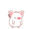 Naughty pig Emoticons-Emoji free download(Emoticon Gifs)