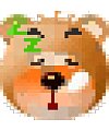 Little bear’s head Emoticon(Gif Emoji free download)