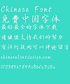Liu li Xing Shu ti Font-Simplified Chinese