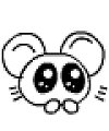 Lovely mouse QQ Emoticons Gif
