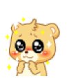 Baby bear emoticons gif