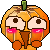 Halloween pumpkin emoticons gif