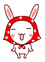 rabbit long ear emoticons gif