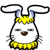 The Rabbit Clown Emoticons Gif