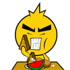 Bean fruit Emoticons-Animated Gifs