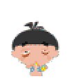 Cartoon boy QQ Emoticons Gif