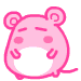 Obesity mouse QQ Emoticons Gif