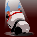 30 The panda gangsters emoticons gif