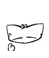 Lazy cat Emoticons gif