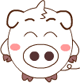 32 Cool pig emoticons gif