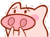 324r75557765421 47 Super cute pig emoticons gif pig emoticons